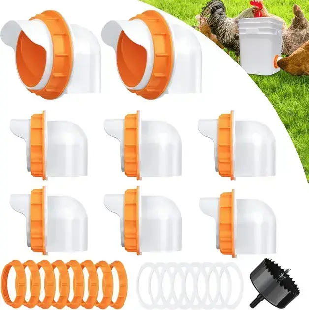 Alimentador de frango DIY