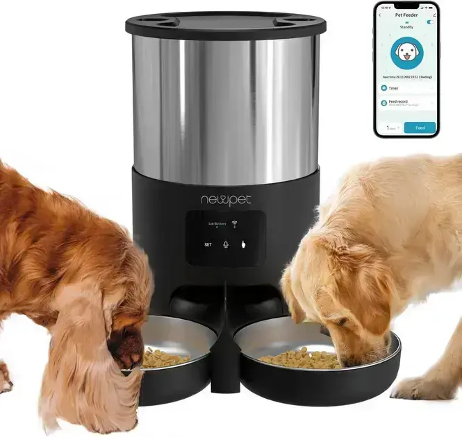 Alimentador Automático para Gatos