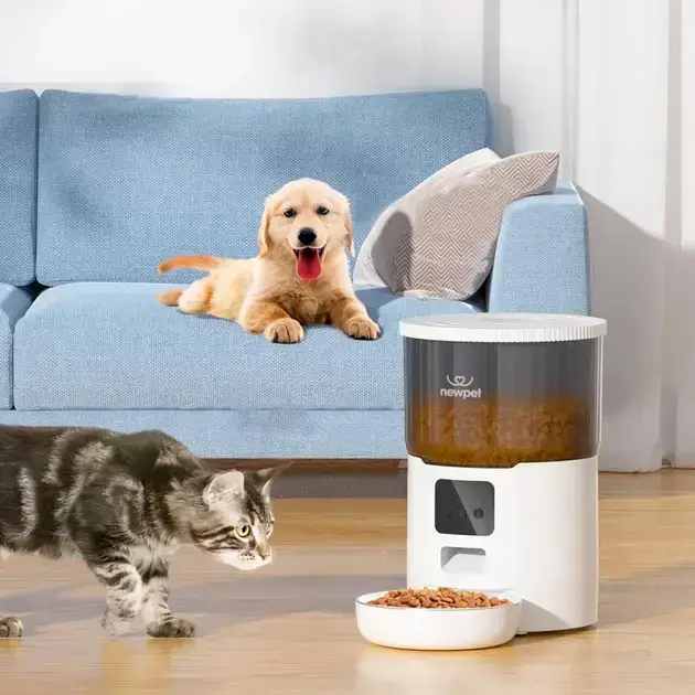 Alimentador Automático para Gatos WiFi