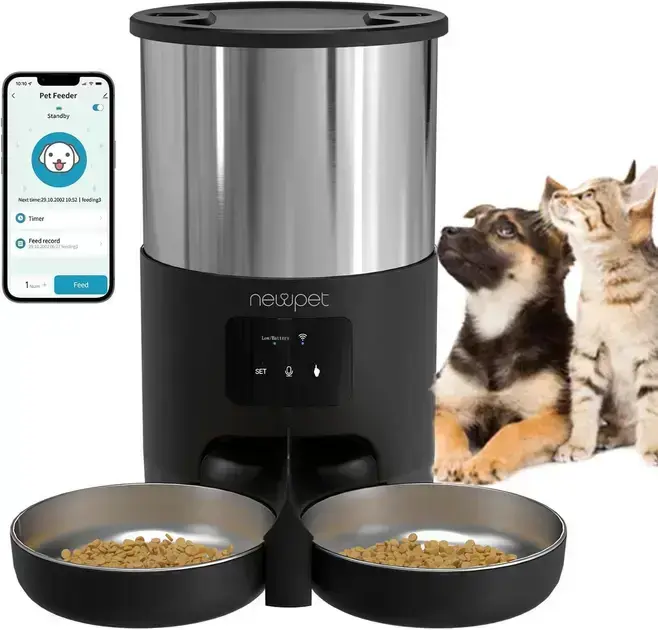 Alimentador Automático para Gatos