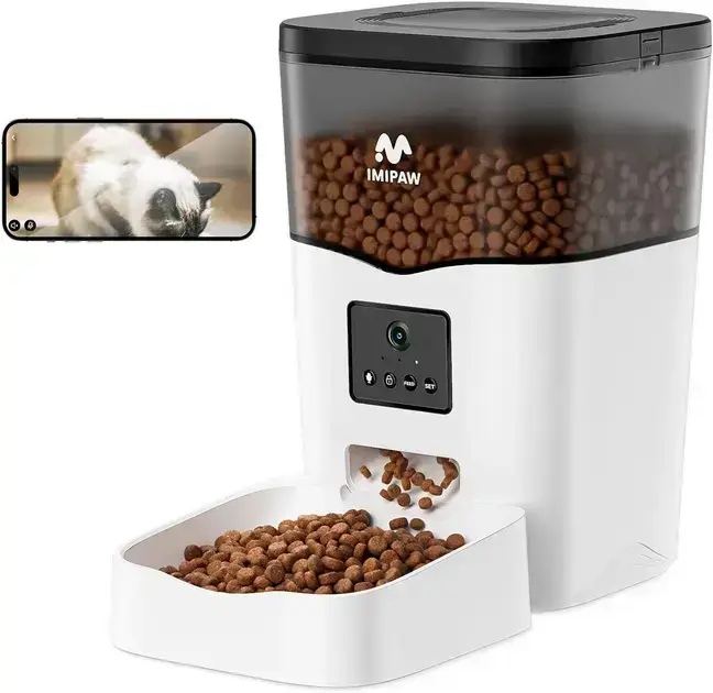 Alimentador automático para gatos