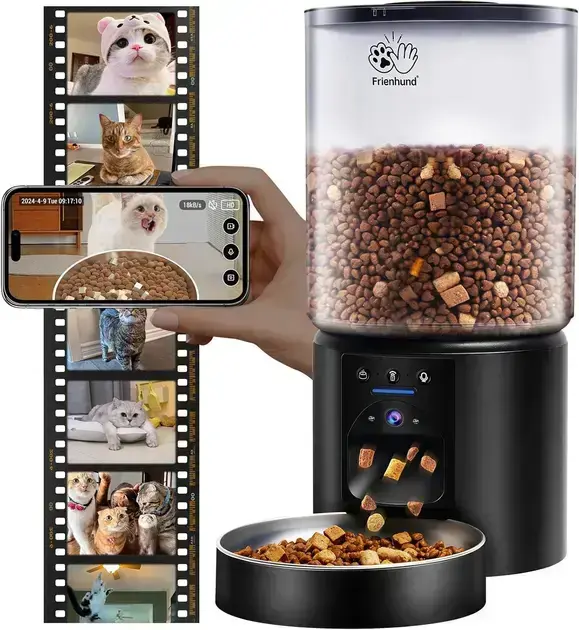 Frienhund Alimentador Automático com Câmera