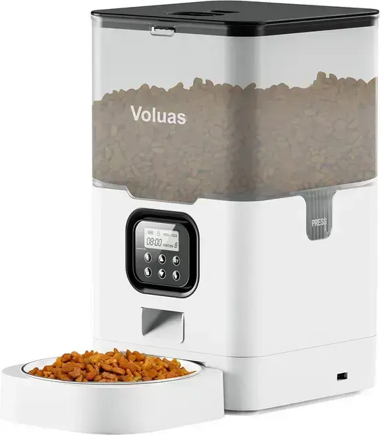 Voluas Alimentador Automático para Gatos