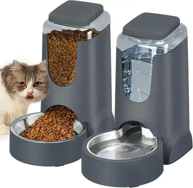 Alimentador automático para gatos